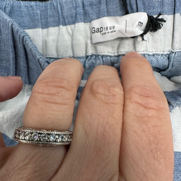 GAP 1969 Blue & White Stripe Skirt | Size M | NWT - Picture 5 of 7